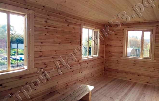 4 Брусовой дом ОД-34 6×6, 37.5 м², Московская область, Город Воскресенск, СНТ «Союз» (2)